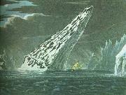 william r clark da fohn ross sokte efter norduastpassagen 1818 motte han sadana har isberg i baffinbukten oil on canvas